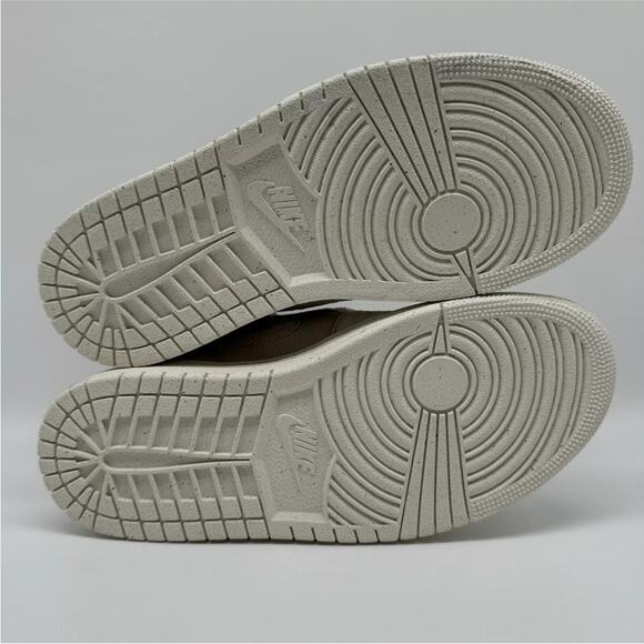 Brand New Men’s Air Jordan 1 One Mid SE Craft Pale Ivory FQ3224-100 Size 11.5 - Picture 5 of 5